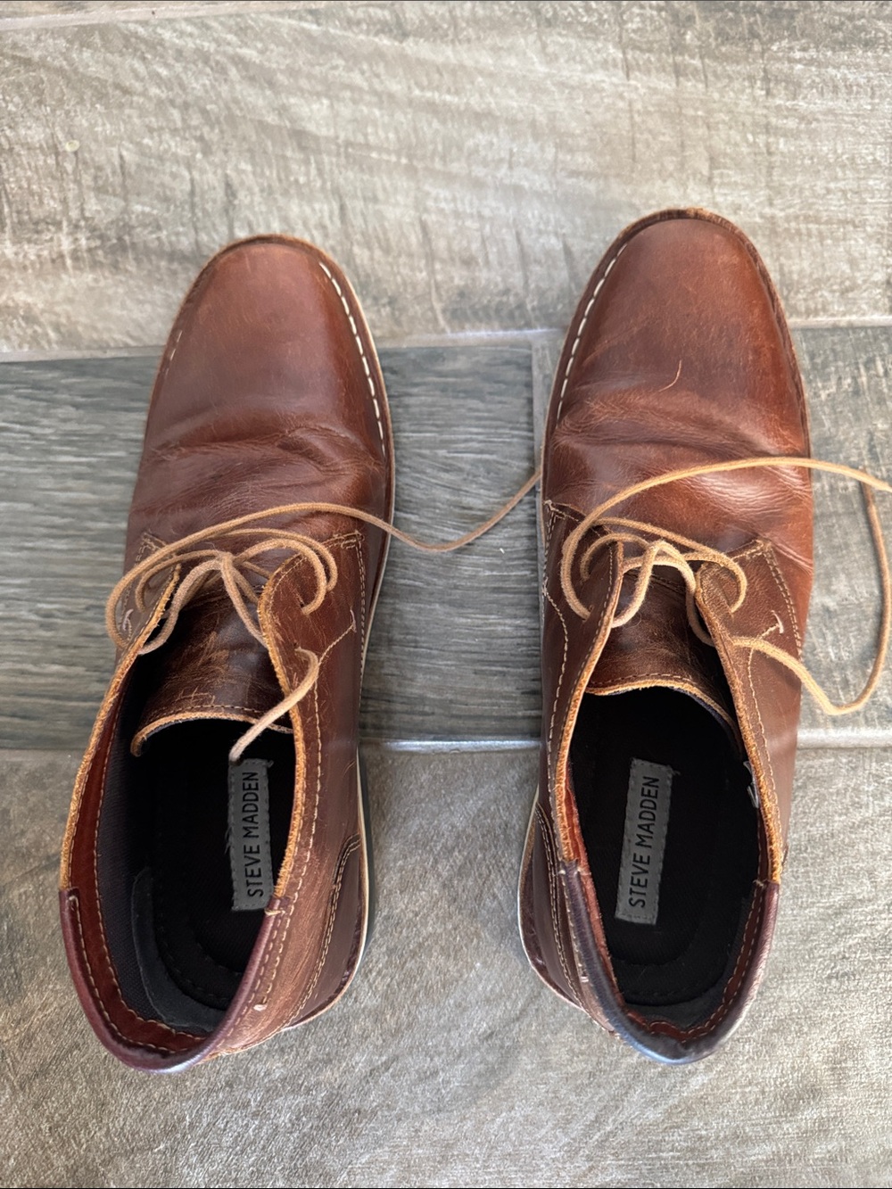 Men’s Steve Madden Harken Leather Boot
